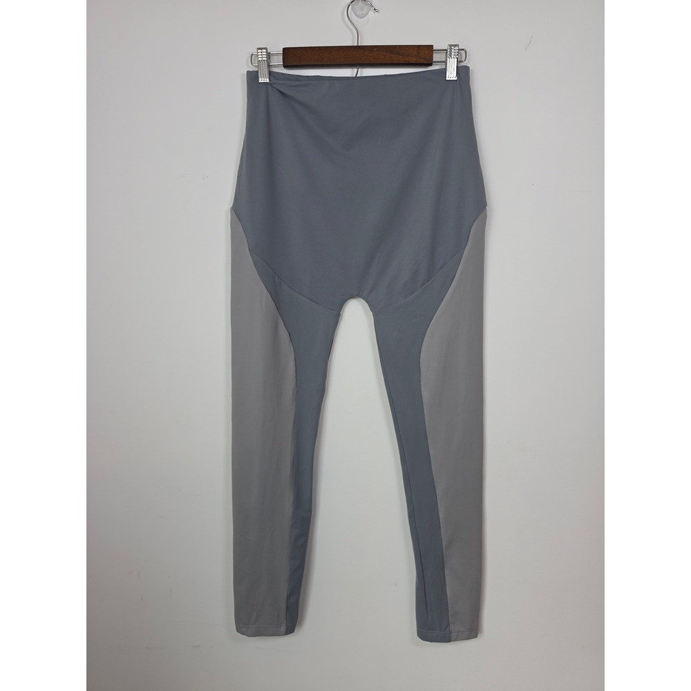 1 People Stockholm-Arn Grey Two-Tone Sustainable Activewear Leggings NWT L